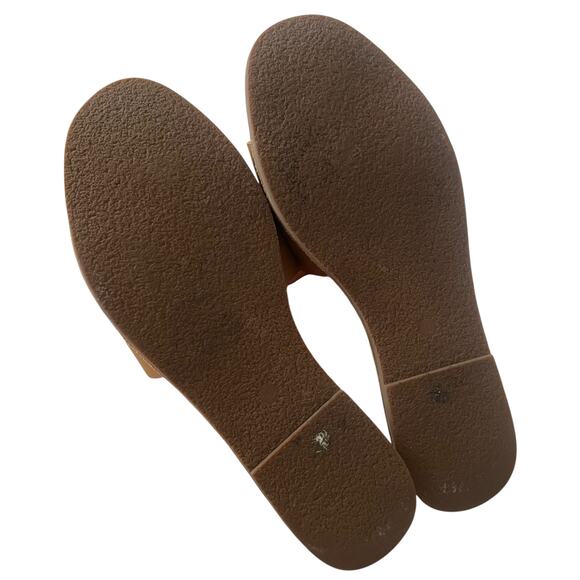 Madewell Tan Leather Flats - Picture 5 of 8